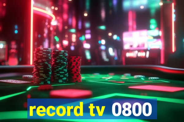 record tv 0800